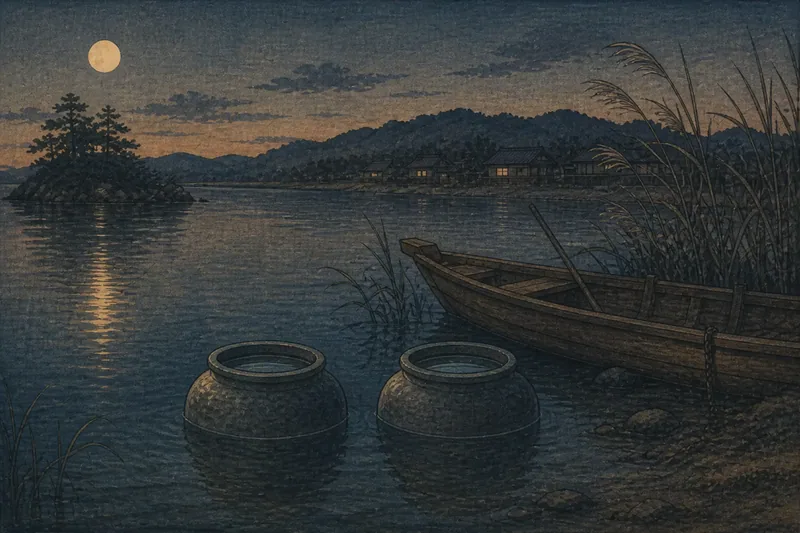 海水を真水に変える石「ざるみかげ」のイメージ挿絵