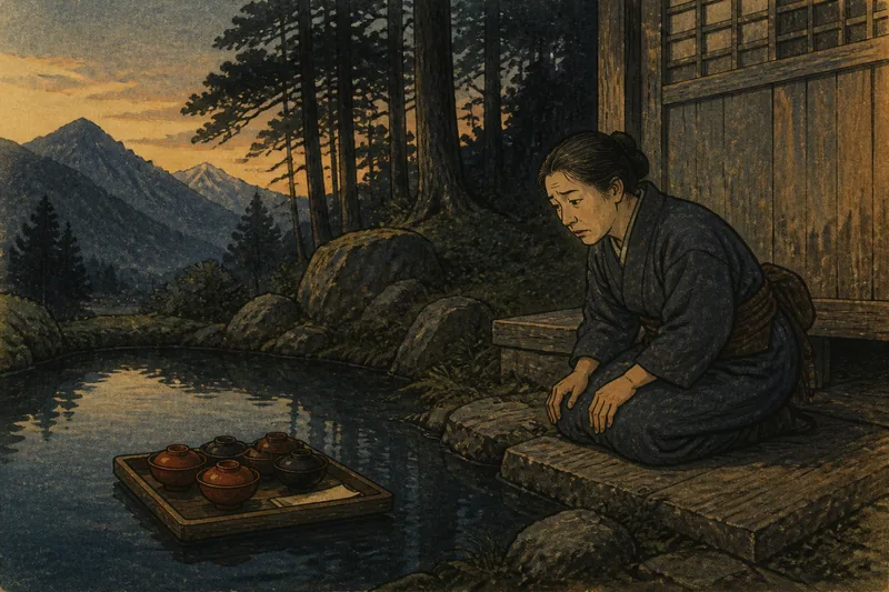 大町の池主の膳椀貸しのイメージ挿絵