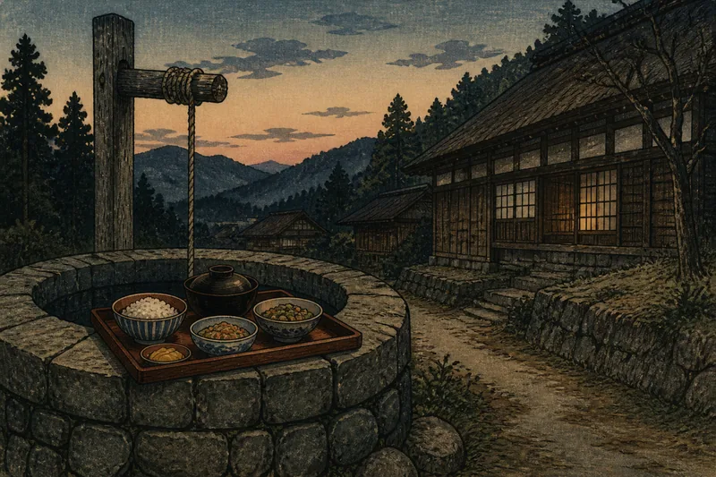 膳左エ門井戸のイメージ挿絵