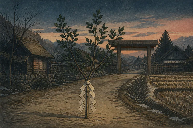 道切りのイメージ挿絵