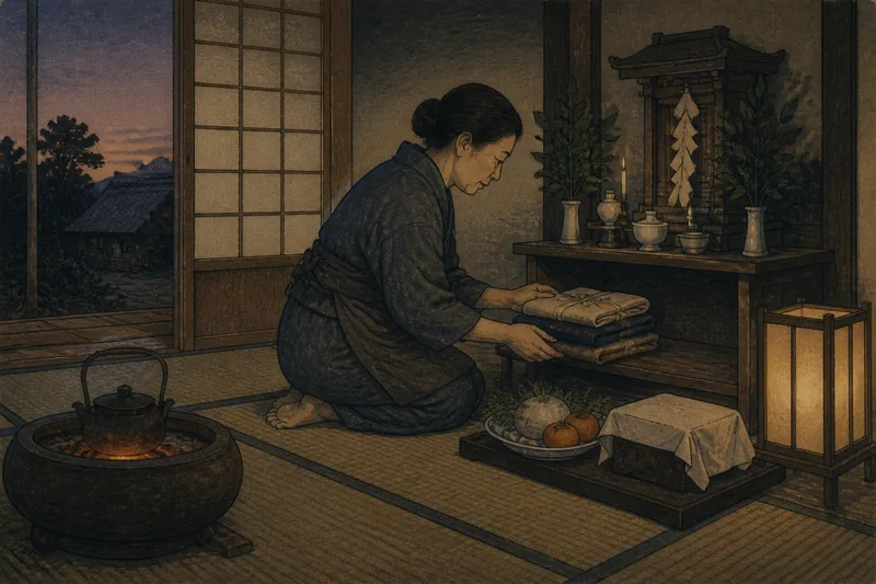 加茂の俗信のイメージ挿絵