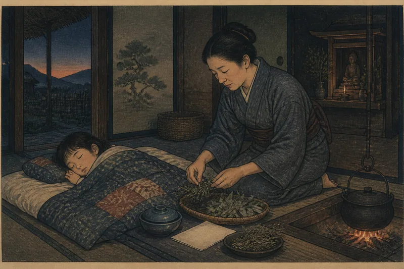 富郷の俗信のイメージ挿絵